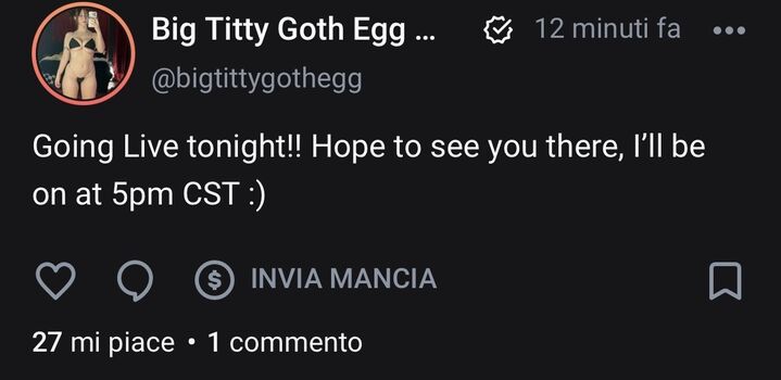 Bigtittygothegg  page leaked private photo uncensored HD quality