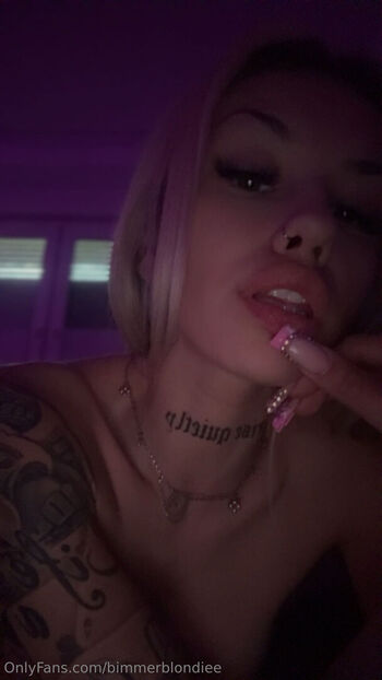 Bimmerblondiee  page leaked private photo uncensored HD quality