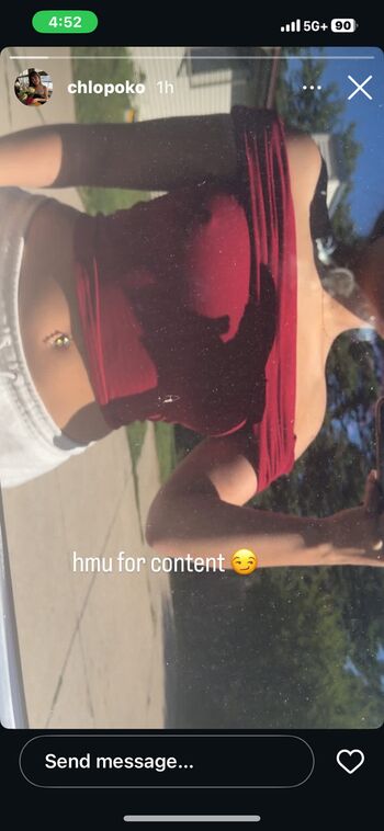 Chlo poko leaked private photo uncensored HD quality