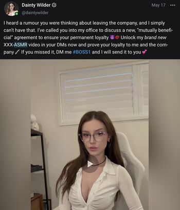 Dainty wilder  page leaked private photo uncensored HD quality