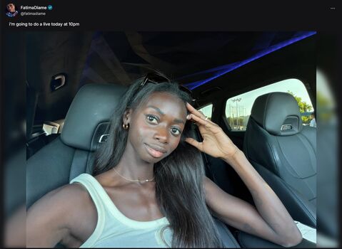 Fatima diame leaked private photo uncensored HD quality