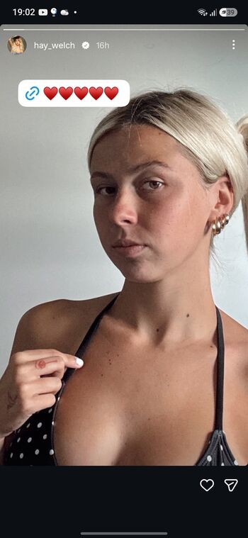 Hailey welch  page leaked private photo uncensored HD quality