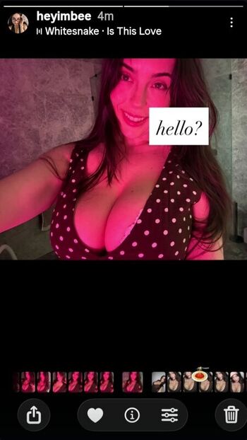 Heyimbee  page leaked private photo uncensored HD quality