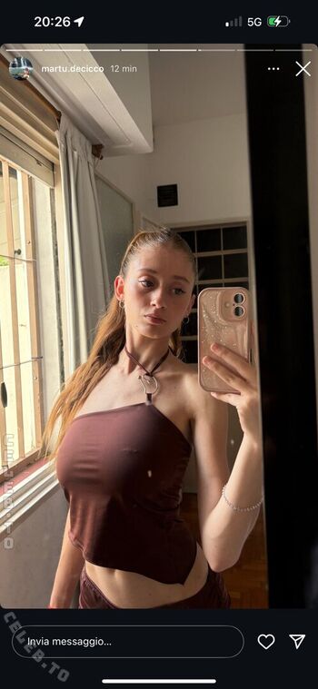 Martu de cicco leaked private photo uncensored HD quality