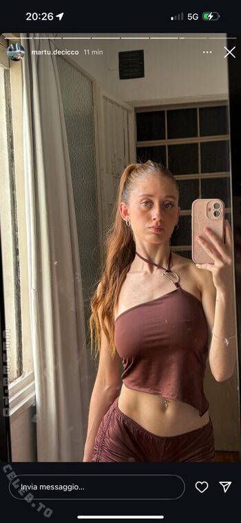 Martu de cicco leaked private photo uncensored HD quality
