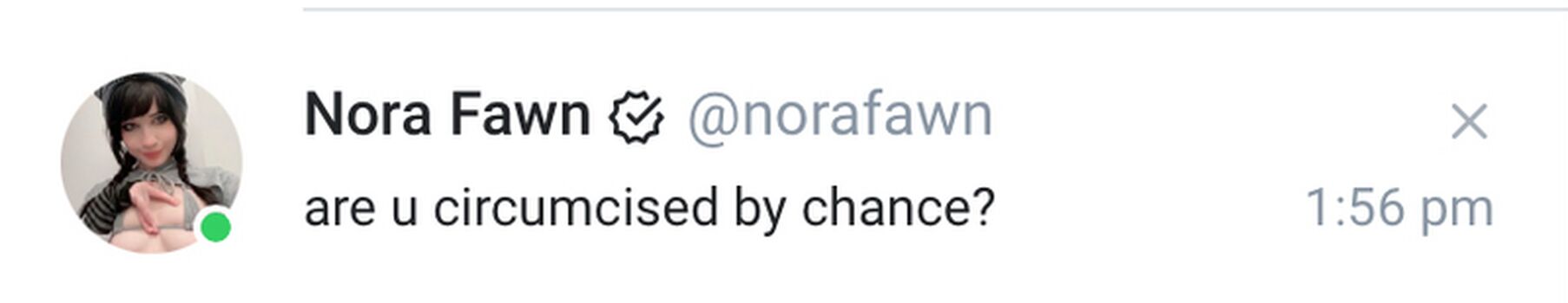 Norafawn  page leaked private photo uncensored HD quality