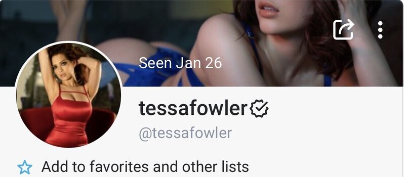 Tessa fowler page leaked private photo uncensored HD quality